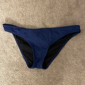 BCBG navy blue bikini bottom cheeky